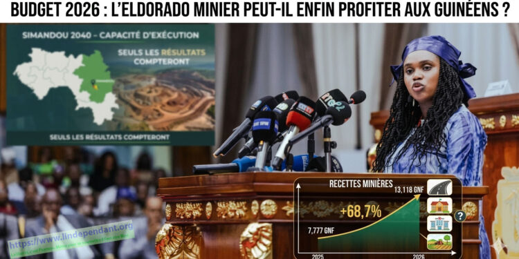 ECONOMIE- Budget 2026 : l’eldorado minier peut-il enfin profiter aux Guinéens ?
