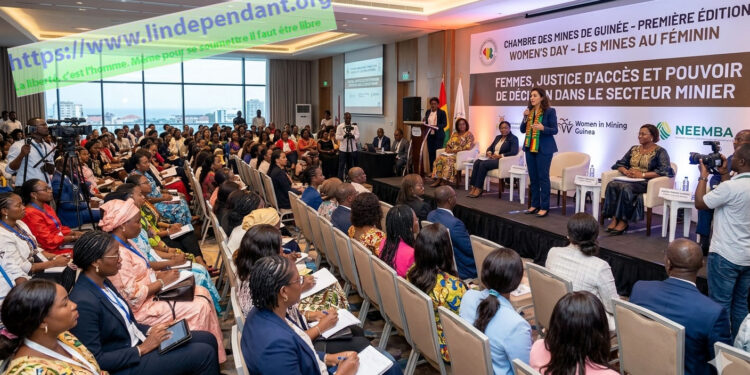 MINES – Mines en Guinée : les femmes montent au front pour briser le plafond de roche