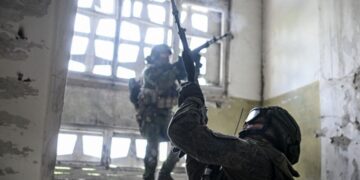 ETRANGER- Les forces armées russes ont libéré 104 bâtiments à Konstantinovka en une seule journée.