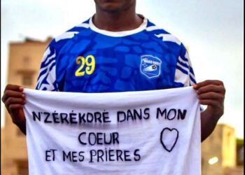 SPORT/FOOT – Depuis le Sénégal, Cècè Marcel Kolié porte la douleur de N’Zérékoré