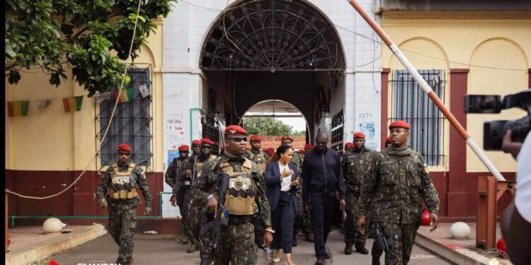 SANTE- Mamadi Doumbouya sur le terrain : Ignace Deen au cœur d’un vaste chantier de transformation