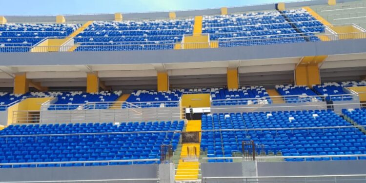 SPORT/FOOT- Stade GLC de Nongo : « D’ici à la fin de l’année, les travaux seront terminés », annonce Cellou Baldé