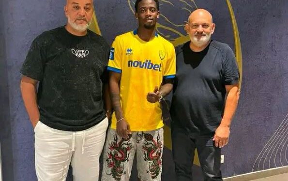 SPORT/FOOT- Mercato : Salifou Soumah pose ses valises en Grèce et rejoint Panaitolikos