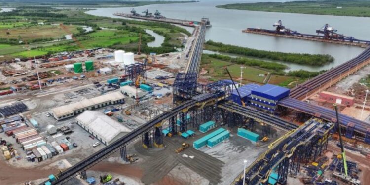 ECONOMIE- Simandou : SimFer franchit une nouvelle étape avec la mise en service de son port de Morebaya