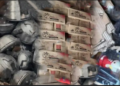 SOCIETES- Conakry : un stock de 4 000 cartons de chichas découvert dans un immeuble à Dixinn Bora