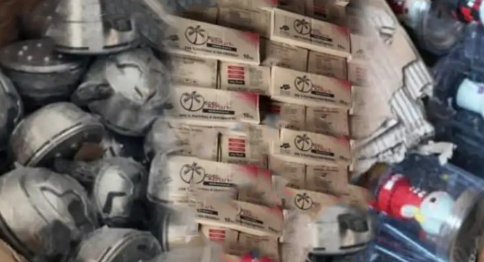 SOCIETES- Conakry : un stock de 4 000 cartons de chichas découvert dans un immeuble à Dixinn Bora